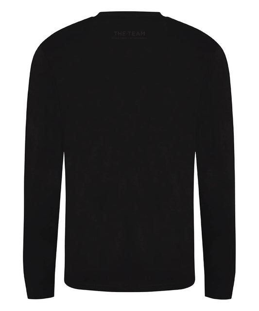 Unisex Long-Sleeved Tri-Blend T-Shirt - Tone-on-Tone print