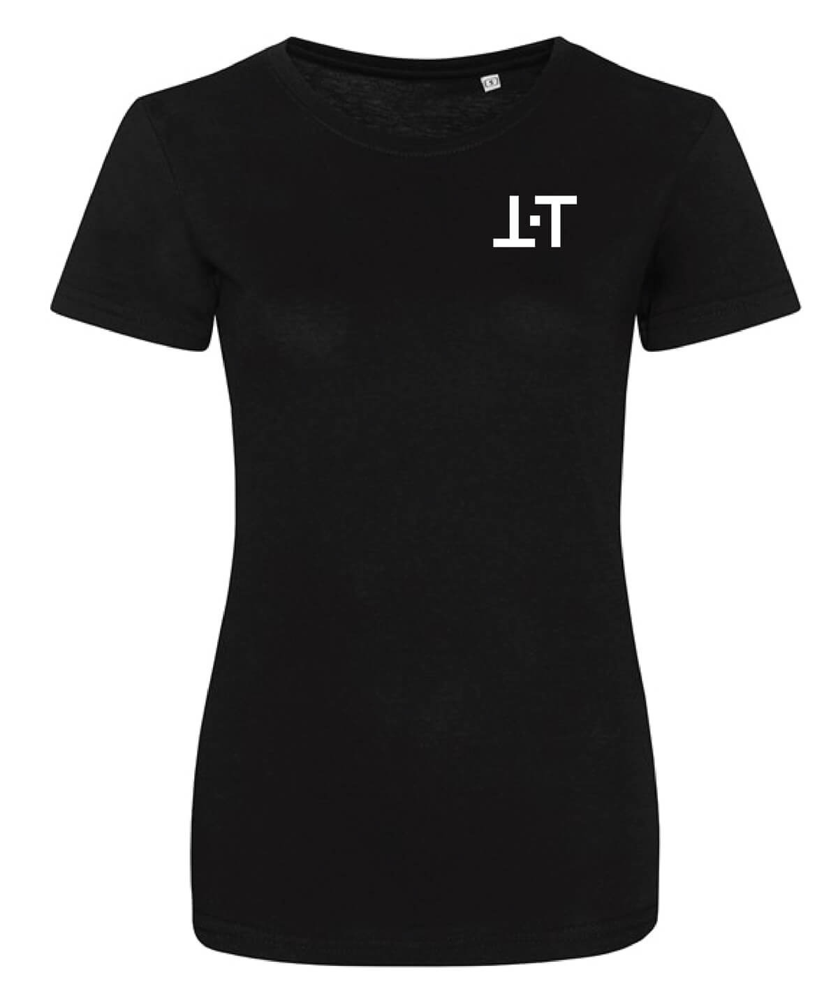 Ladies Tri-Blend T-Shirt - White print