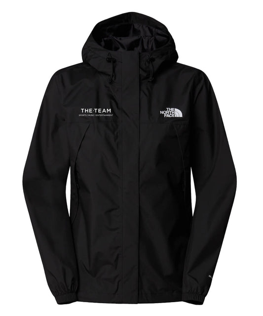 Ladies Sustainable Northface Dry Vent Rain Jacket - White embroidery
